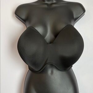 Cacique Smooth Boost Strapless Multiway Black Bra Size 40H